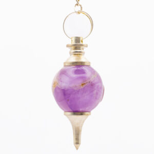 Amethyst Sphere Pendulum