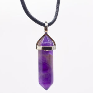 Amethyst point pendant