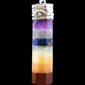 Chakra capped pendant