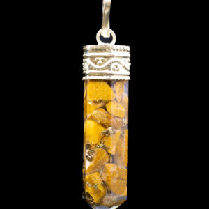 Yellow Jasper Organite Point pendant